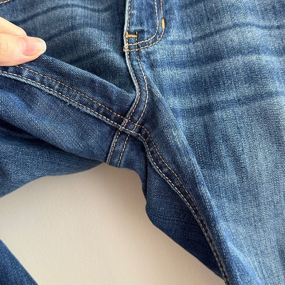 Hollister Women's Blue Distressed Straight Leg Jeans 5S (Short), W7 L30 - Picture 10 of 16